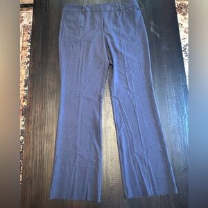 New York & Company Heather Blue Dress Pants Size 14 Tall